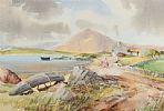 INISHNEE, DONEGAL by Susan Webb at Ross's Online Art Auctions