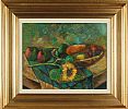 TABLE TOP, STILL LIFE by Adam Kos at Ross's Online Art Auctions
