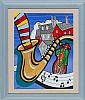 JAZZ SAX by George Smyth at Ross's Online Art Auctions