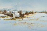 WINTER LANDSCAPE by Martin D. Cooke at Ross's Online Art Auctions