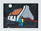 RETURNING TO OUR HOMESTEAD UNDER THE MOONLIGHT by Eileen Gallagher at Ross's Online Art Auctions
