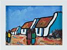 IRISH COTTAGES by Eileen Gallagher at Ross's Online Art Auctions