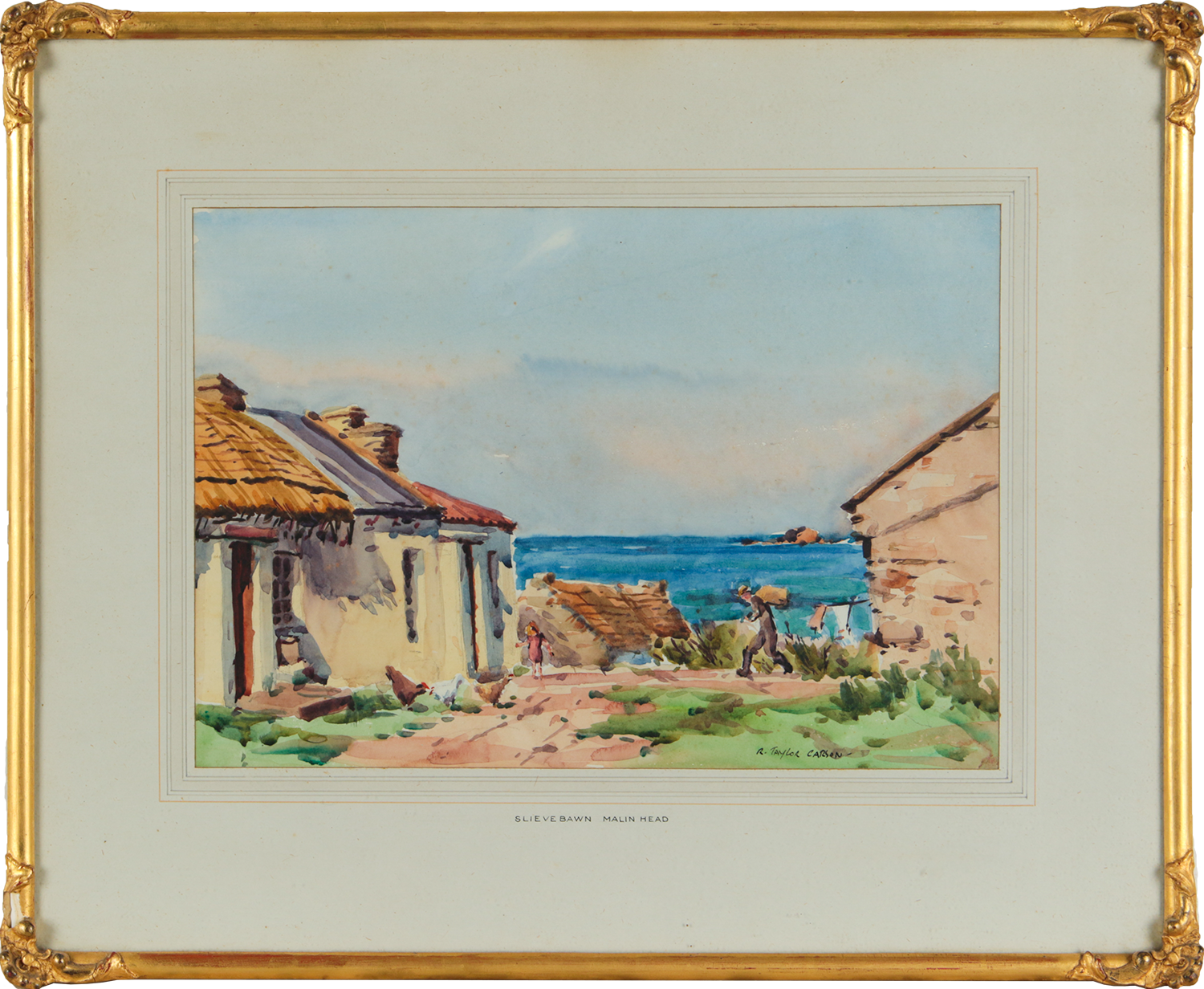 SLIEVE BAWN, MALIN HEAD, DONEGAL by Robert Taylor  Carson RUA at Ross's Online Art Auctions
