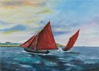 GALWAY HOOKERS by P. McCann at Ross's Online Art Auctions