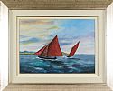 GALWAY HOOKERS by P. McCann at Ross's Online Art Auctions