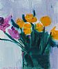 STILL LIFE, VASE OF FLOWERS by Lisa Ballard ARUA at Ross's Online Art Auctions