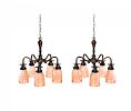 PAIR OF VINTAGE CHANDELIERS at Ross's Online Art Auctions