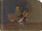STILL LIFE, FLOWERS IN A BOWL by Ellen Brown Workman McCready at Ross's Online Art Auctions