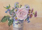 STILL LIFE, SUMMER FLOWERS by Ellen Brown Workman McCready at Ross's Online Art Auctions