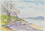 LOUGH SWILLY FROM RATHMULLAN by Ellen Brown Workman McCready at Ross's Online Art Auctions