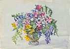 STILL LIFE, SPRING FLOWERS by Ellen Brown Workman McCready at Ross's Online Art Auctions