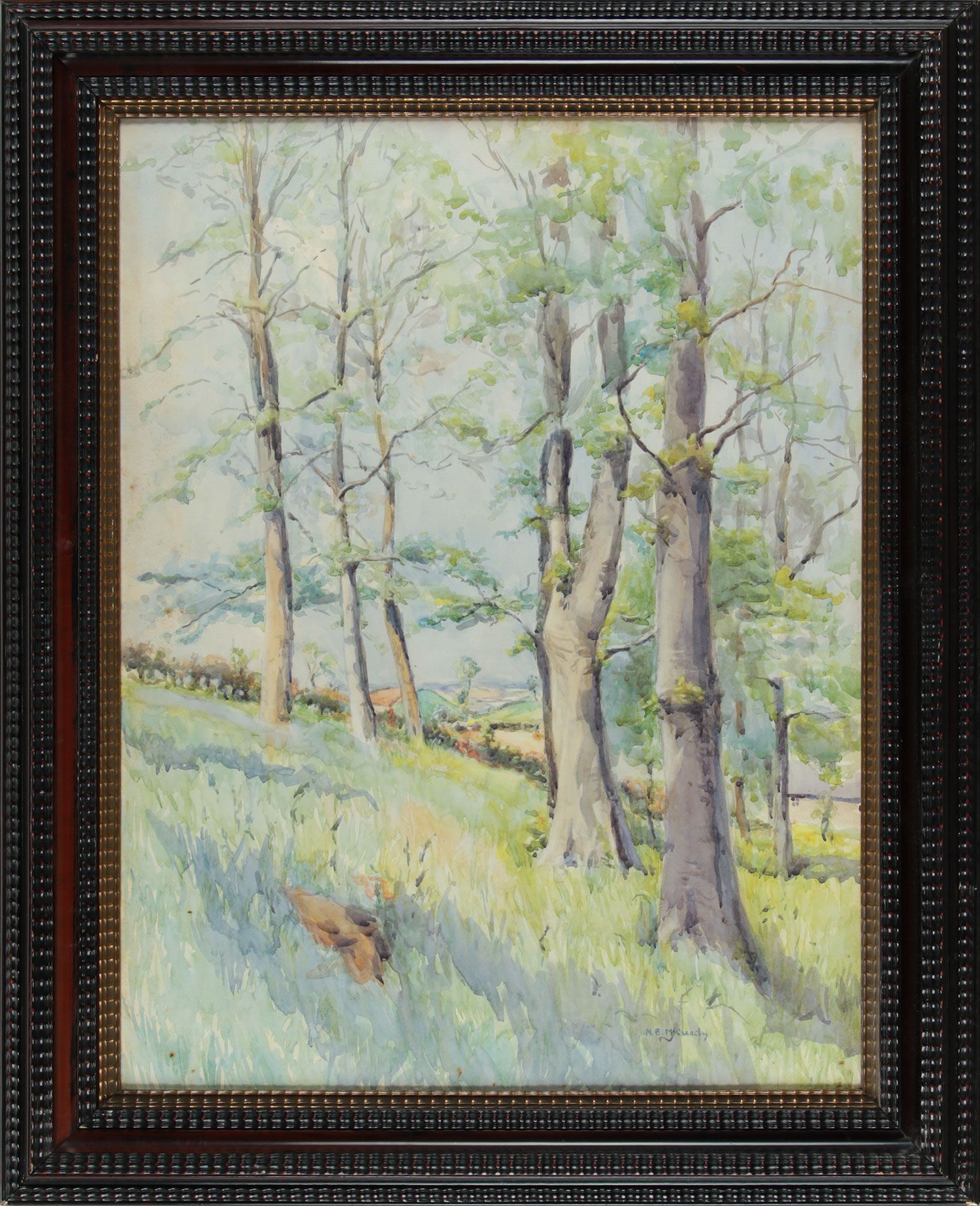 A SPRING DAY, BALLYMACARRON by Ellen Brown Workman McCready at Ross's Online Art Auctions