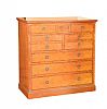 WARING & GILLOW INLAID SATINWOOD CHEST OF DRAWERS at Ross's Online Art Auctions