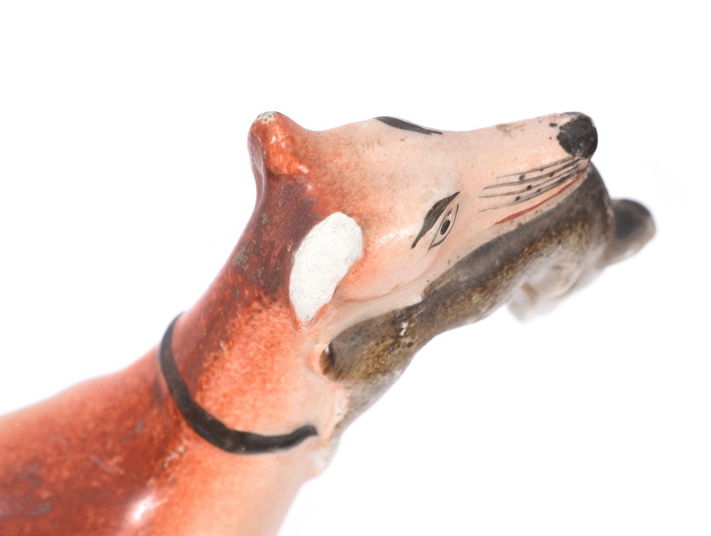 FIVE STAFFORDSHIRE GREYHOUNDS at Ross's Online Art Auctions