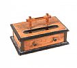 VICTORIAN WALNUT WRITING BOX at Ross's Online Art Auctions