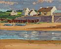 Robert Taylor Carson RUA, 'LOW TIDE, INVER' at Ross's Online Art Auctions