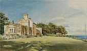 Sir Robert Ponsonby Staples Bt, 'MANOR HOUSE AND GARDEN, COUNTY TYRONE' at Ross's Online Art Auctions