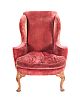 19TH CENTURY GENTLEMAN'S WINGBACK ARMCHAIR at Ross's Online Art Auctions