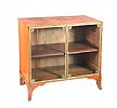 REGENCY SATINWOOD DISPLAY CABINET at Ross's Online Art Auctions