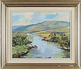 THE OWENCARROW RIVER NEAR BARNES GAP, DONEGAL by Gerald J.A. Carson at Ross's Online Art Auctions