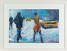 WINTER, NEW YORK by Howard Ross at Ross's Online Art Auctions