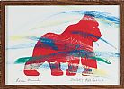JASPER'S RED GORILLA by Ronan Kennedy at Ross's Online Art Auctions