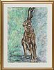 IRISH BROWN HARE by Marie Louise Gormley at Ross's Online Art Auctions