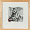 SEATED FIGURE by Emma Connolly at Ross's Online Art Auctions