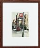 LONDON BUS STOP by Anthony Klitz at Ross's Online Art Auctions