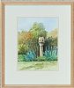 DOVECOT AT MOUNTSTEWART by P.R. Burch at Ross's Online Art Auctions