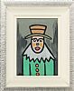 TOP HAT CLOWN by Markey Robinson at Ross's Online Art Auctions
