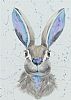 CURIOUS HARE by Anne Jolivet at Ross's Online Art Auctions