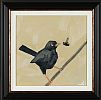 BLACKBIRD AND BEE by Vivek Mandalia at Ross's Online Art Auctions