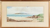 SHEEPHAVEN BAY, DONEGAL by Rowland Hill RUA at Ross's Online Art Auctions