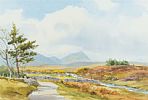 ROAD BY THE RIVER by Robert Egginton at Ross's Online Art Auctions
