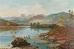 LOCH QUOICH by Prudence Turner at Ross's Online Art Auctions