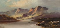 IN THE HIGHLANDS by D. Hicks at Ross's Online Art Auctions
