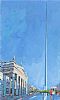 THE SPIRE OF DUBLIN , AN TUR SOLAIS by Sean Lorinyenko at Ross's Online Art Auctions