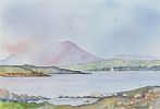 MISTY MORNING NEAR MUCKISH, DONEGAL by Rosemary Sloan at Ross's Online Art Auctions