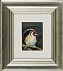 A STUDY OF FOUR FINCHES by Eileen McKeown at Ross's Online Art Auctions