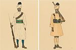 INDIAN SOLDIERS by English School at Ross's Online Art Auctions