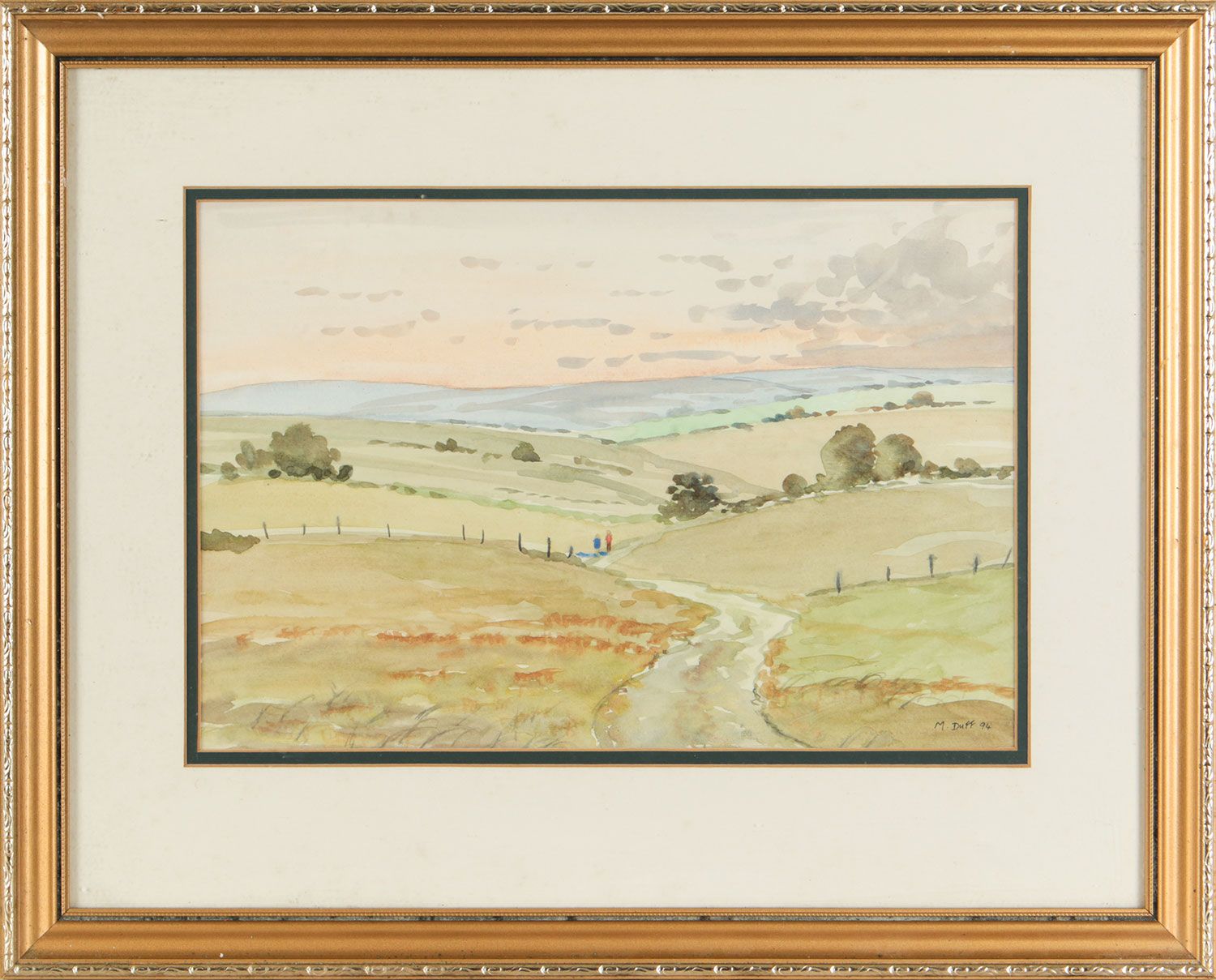 COUNTRY STROLL by Maureen Duff at Ross's Online Art Auctions