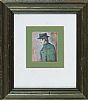 MAN IN A HAT by Con Campbell at Ross's Online Art Auctions