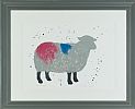 LONE SHEEP, SLEMISH by Ronan Kennedy at Ross's Online Art Auctions