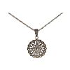 STERLING SILVER MARCASITE NECKLACE at Ross's Online Art Auctions