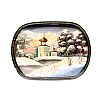 RUSSIAN HAND PAINTED TRINKET BOX at Ross's Online Art Auctions