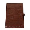 MULBERRY BROWN LEATHER NOTEBOOK COVER at Ross's Online Art Auctions