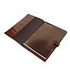 MULBERRY BROWN LEATHER NOTEBOOK COVER at Ross's Online Art Auctions