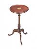 INLAID EDWARDIAN MAHOGANY WINE TABLE at Ross's Online Art Auctions