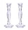 PAIR OF WATERFORD CRYSTAL CANDLESTICKS at Ross's Online Art Auctions